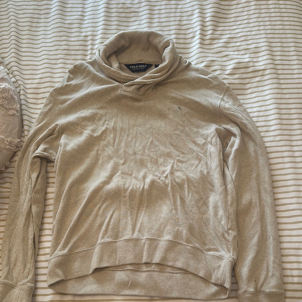 Polo by Ralph Lauren Cream Cowl Neck Sweater